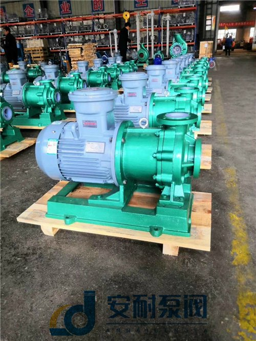 安耐盐酸输送泵受到杭州某化工厂青睐